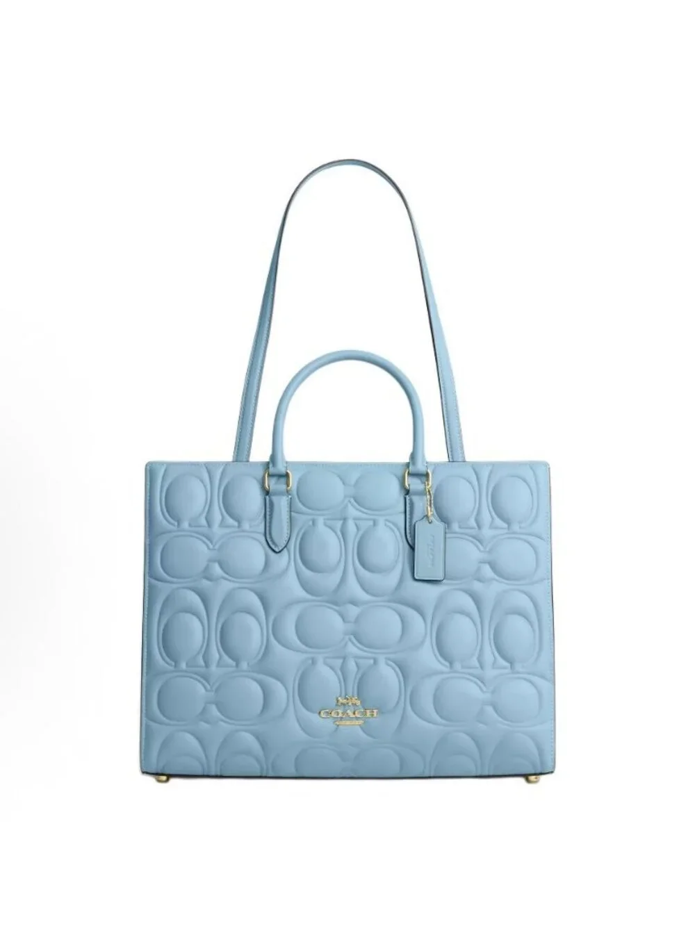coach Maggie Tote Bag In Signature Leather cy672
